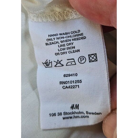 H&M Sleeveless Floral Tulle Dress 8 Fairy Coquette Homecoming Semi Formal - Picture 10 of 11